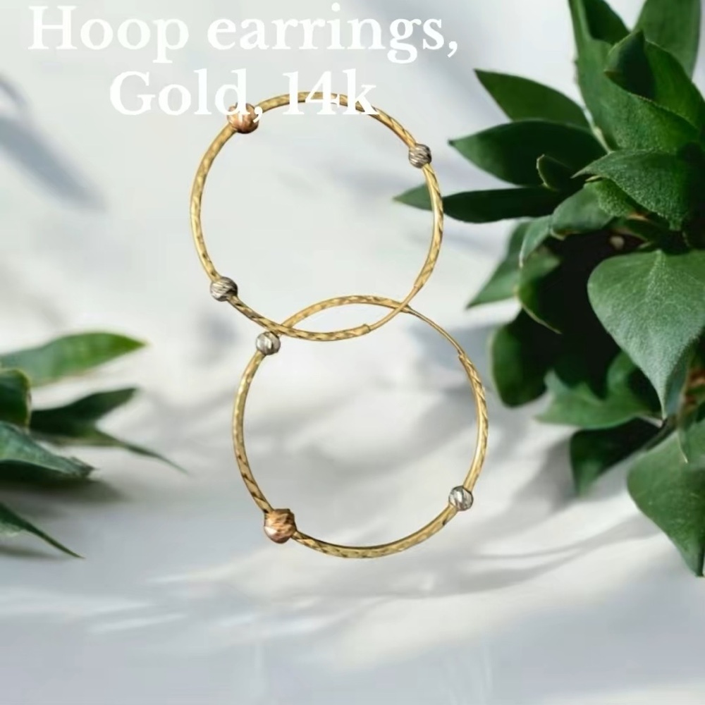Elegant Gold Hoop Earrings